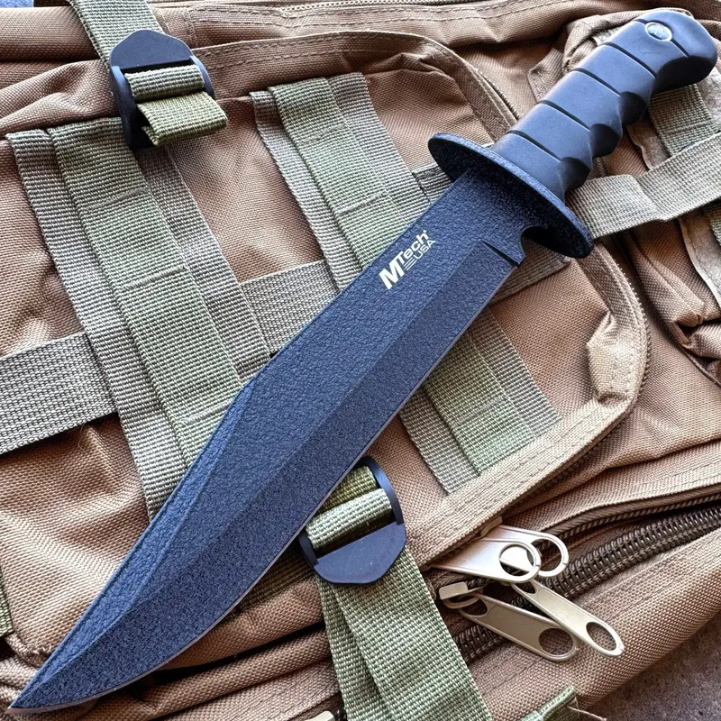 14-Inch Mtech Heavy-Duty Bowie Fixed-Blade Survival Knife 1