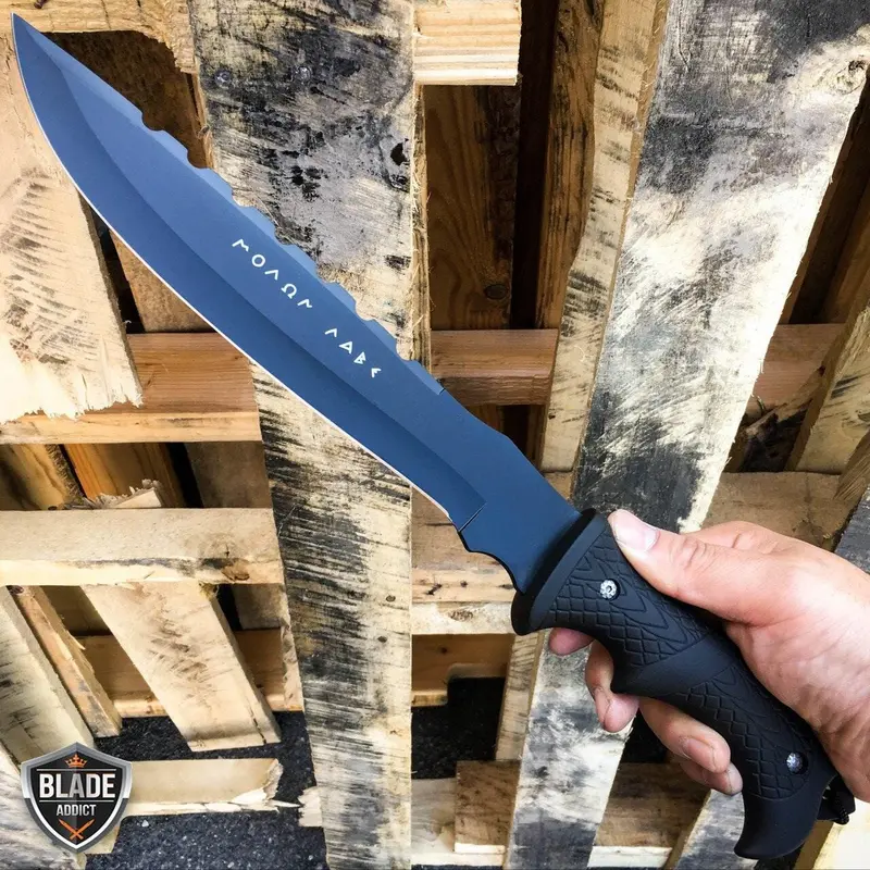 16-Inch Jungle Survival Machete For Camping And Hunting 1