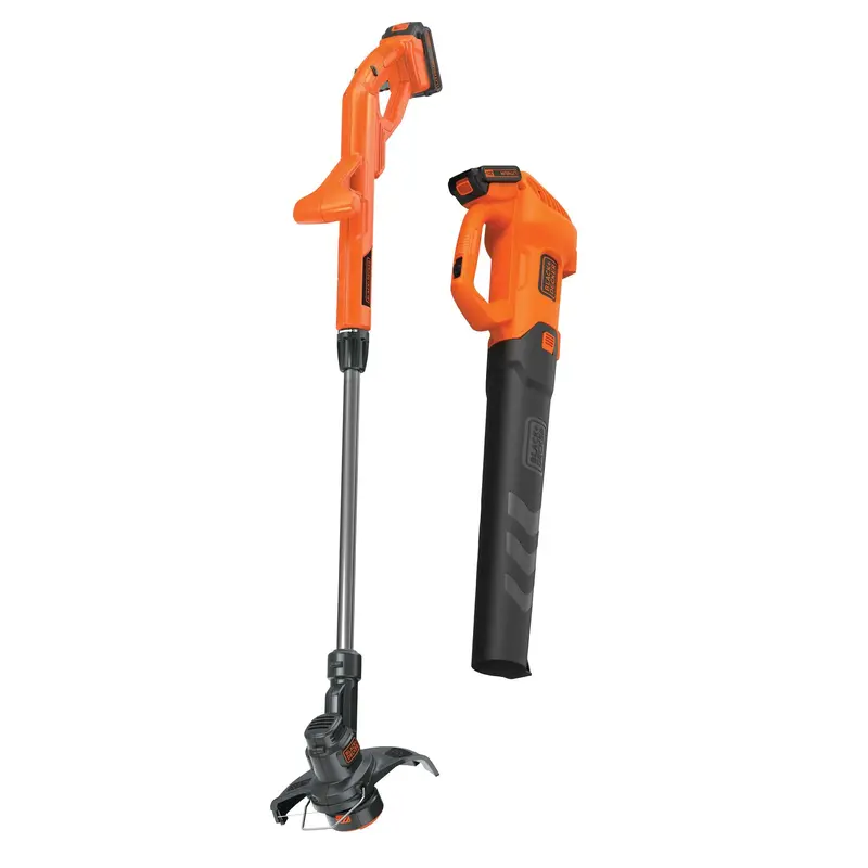 20V Max Powerconnect Axial Leaf Blower And String Trimmer 2-In-1 Kit — Includes Battery & Charger 1