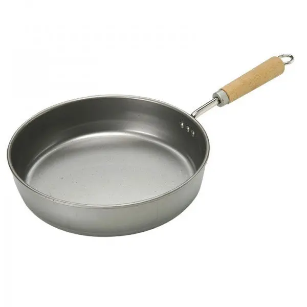32Cm Deep Steel Campfire Frying Pan 1