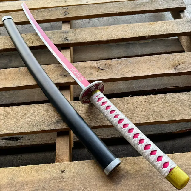 41-Inch Kanao Tsuyuri Samurai Katana Replica – Demon Slayer Cosplay Sword 1