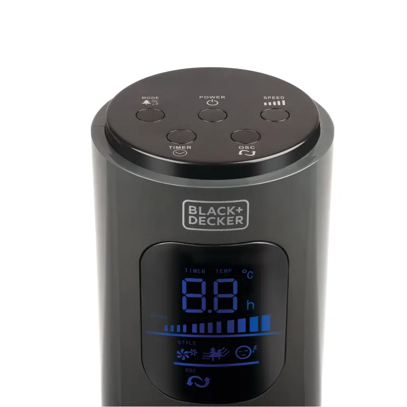 48-Inch Oscillating Tower Fan With Remote 1