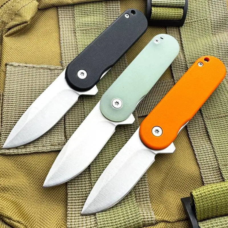 5.5-Inch G10-Handled Folding Knife With Precision Ball Bearings 1