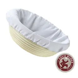 8-Inch Round Brotform Liner – Linen Bread Proofing Cloth 1