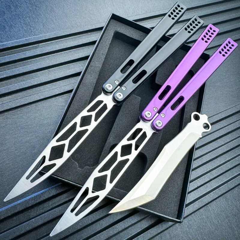 Archit Balisong Trainer Set – Dull & Functional Blades With Tools 1