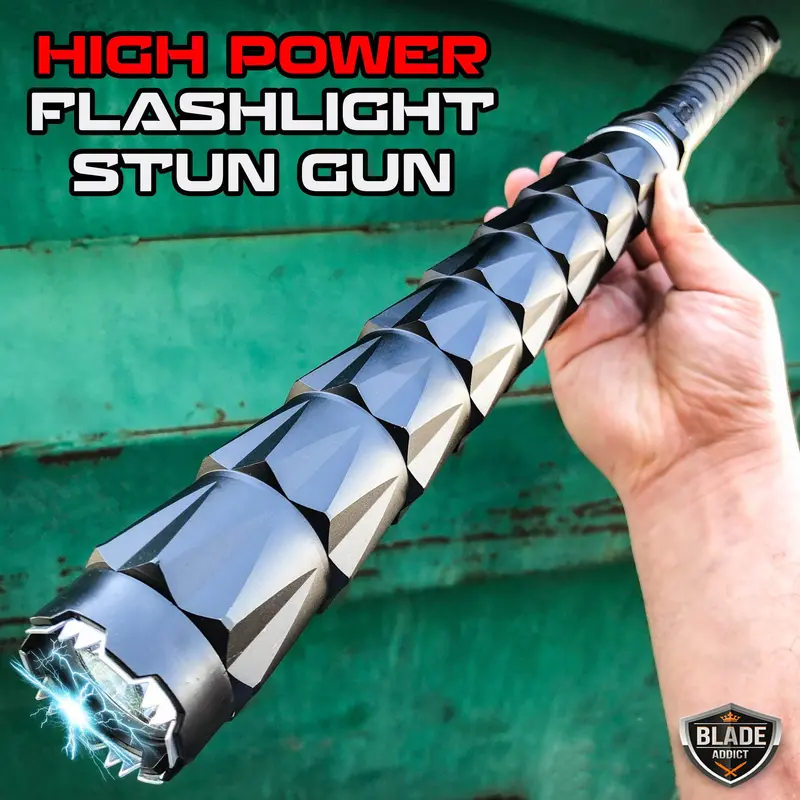Battle Equalizer Multi-Tool – Tactical Flashlight + Stun Gun Combo 1