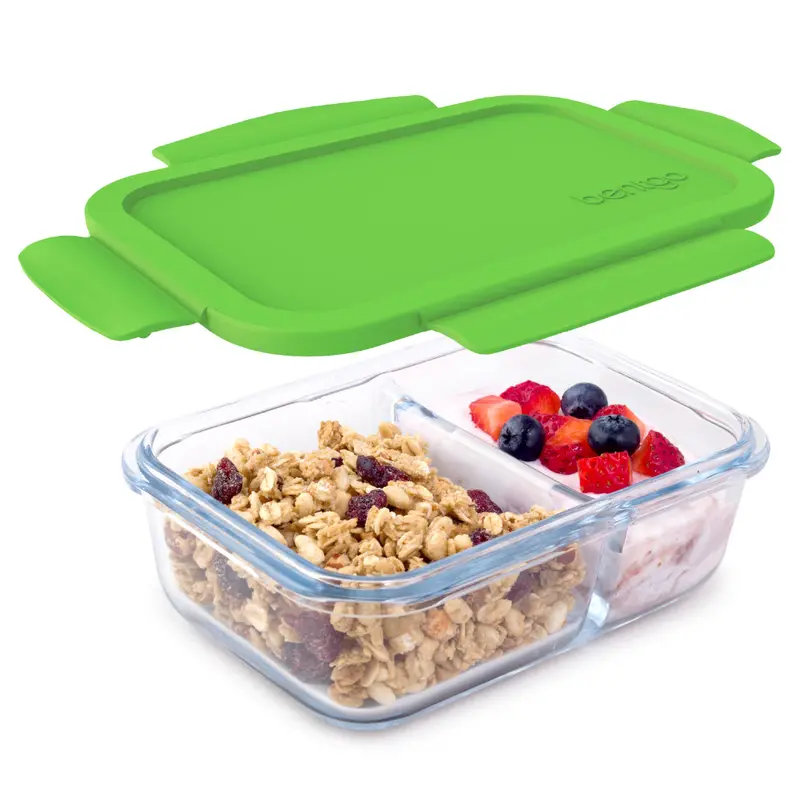 Bentgo Glass Snack Container – Compact, Oven-Safe & Dishwasher-Friendly 1