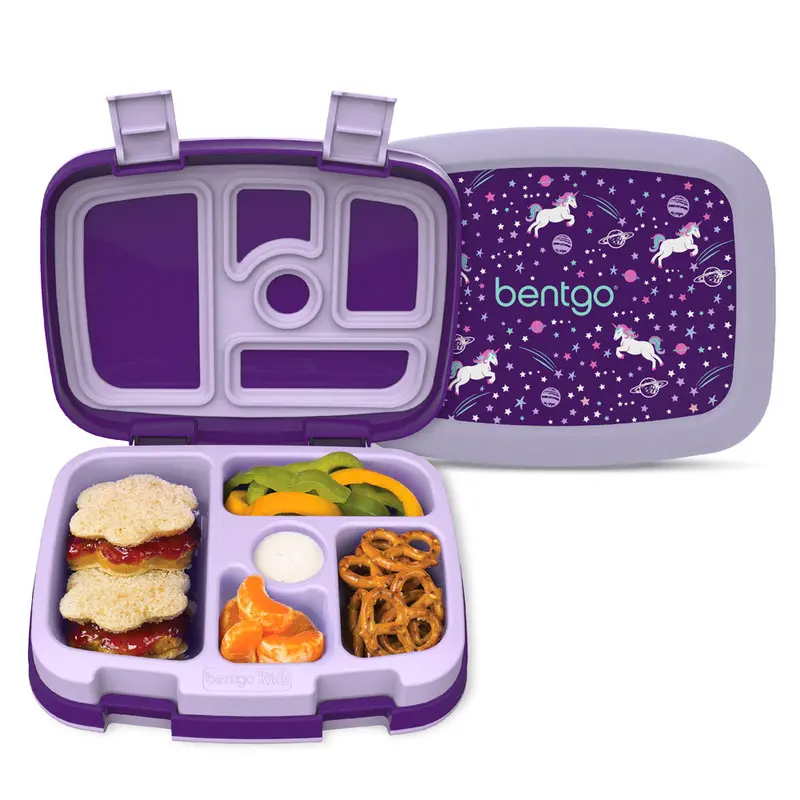 Bentgo Kids Printed Lunch Boxes – Twin Pack 2