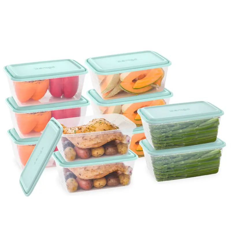 Bentgo Prep Deep-Dish 8-Cup Meal Prep Container Set – 20 Pieces 1