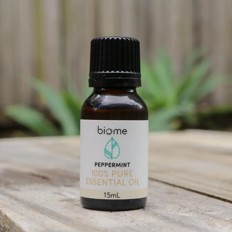 Biome Peppermint Essential Oil – 15Ml 100% Pure & Undiluted 1
