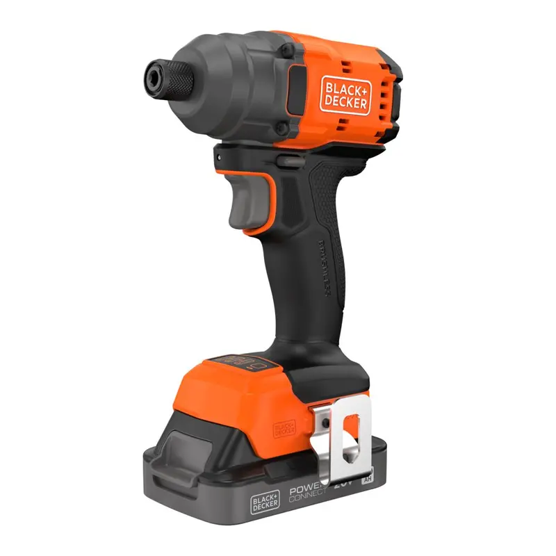 Black+Decker 20V Max Powerconnect Cordless Brushless Impact Driver Kit (Battery + Charger Included) 1