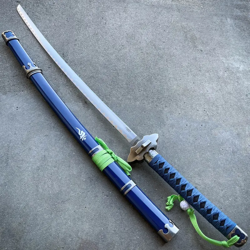 Blue Exorcist Katana Replica – Okumura Rin-Inspired Steel Sword For Cosplay 1