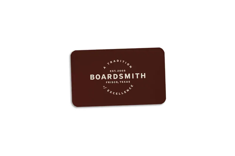 Boardsmith Gift Card – Custom Amount For Handmade Woodware 1
