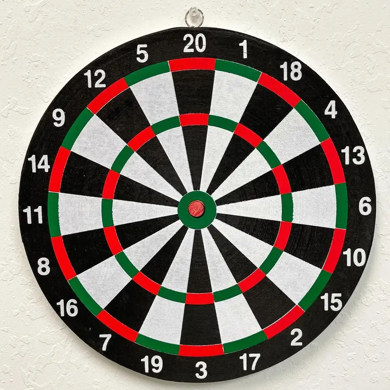Bullseye Throwing Knife Target Board – Ninja Training And Archery Practice Kit 1