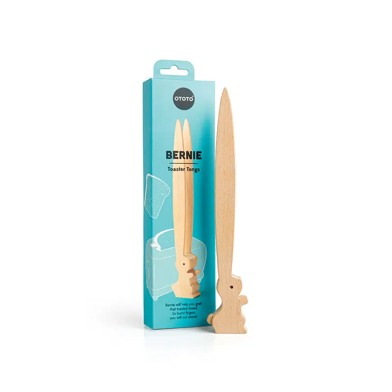 Bunny-Shaped Heat-Resistant Toaster Tongs 1