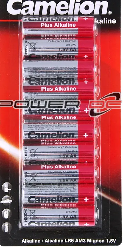 Camelion Aa Alkaline Battery Pack – 10-Count 1