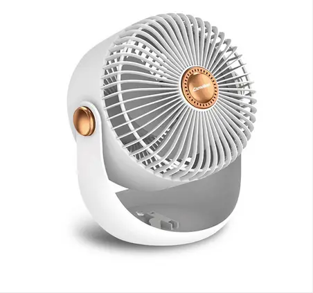 Camelion Rechargeable Portable Fan With Built-In Led Light – White 1