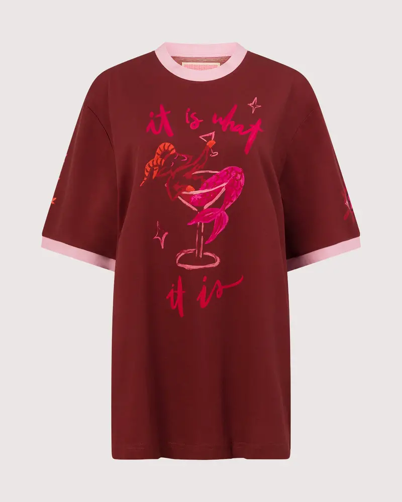 Capricorn Astrology Oversized T-Shirt – Structured, Earthy Zodiac Tee 1