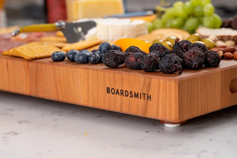 Cherry Wood End Grain Cutting Board – Rich Tone & Dense Grain 1