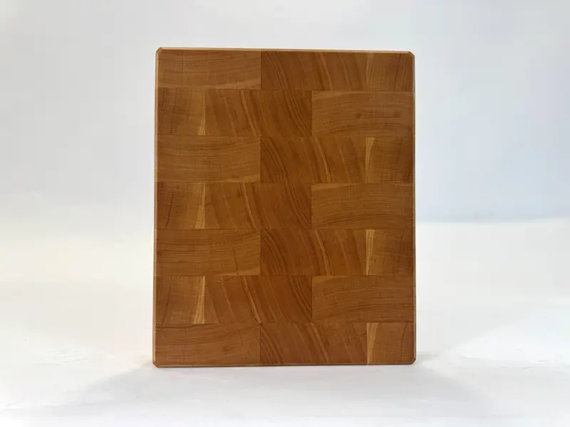 Cherry Wood Serving Board – 10″ × 12″ × 2″ 1