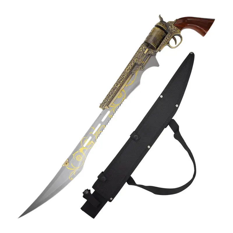 Civil War-Era Decorative Western-Style Sword With Sheath 1