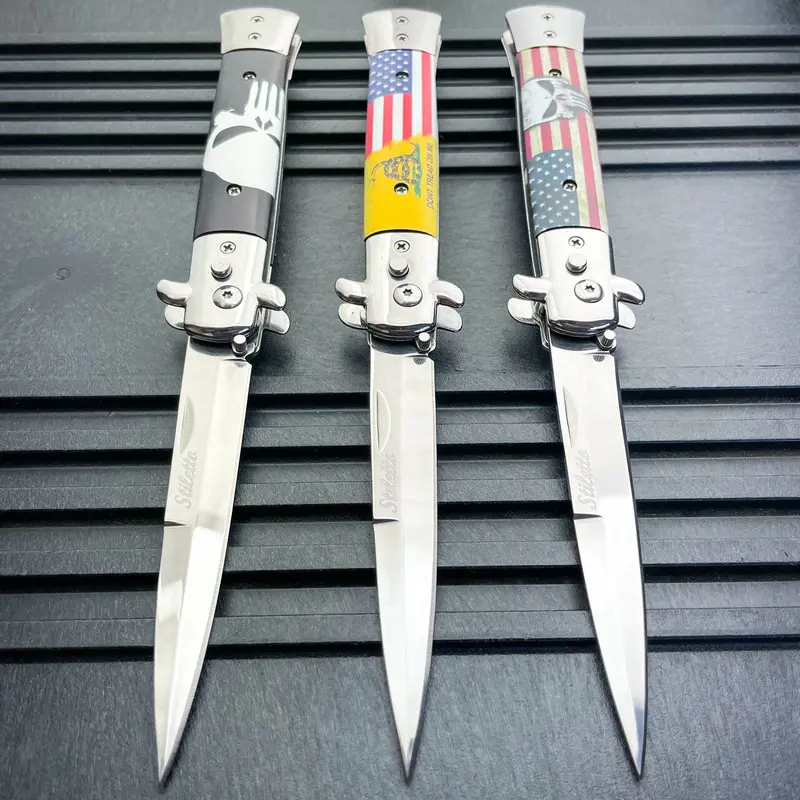 Classic Italian-Style Stiletto Switchblade 1