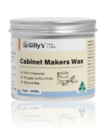 Clear Cabinet Maker’S Wax – 200 Ml Natural Wood Protectant 1