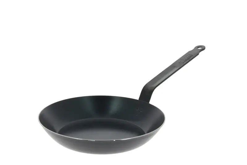 Compact 9.5-Inch Blue Carbon Fry Pan 1