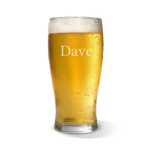 Custom Name 285Ml Beer Glass 1