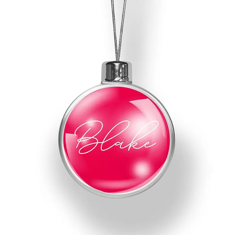 Custom Name Christmas Ornament 1