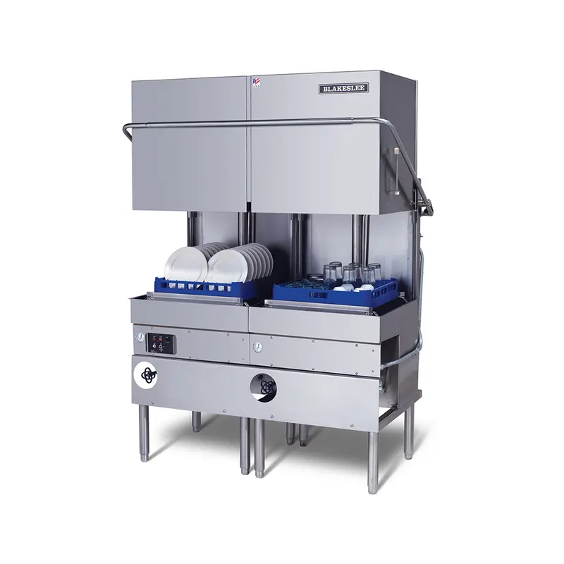 Dd-8B Double-Hood Dishwasher With Electric Heating And Booster Tank 1