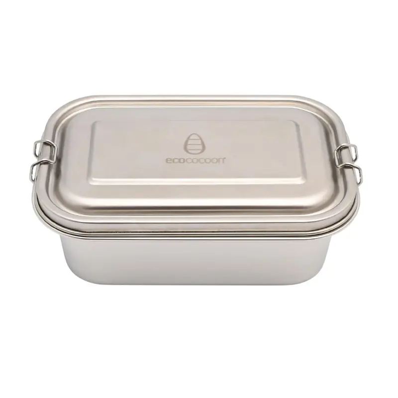 Ecococoon 1.5L Stackable Lunch Box – 3-Compartment Bpa-Free Design 1