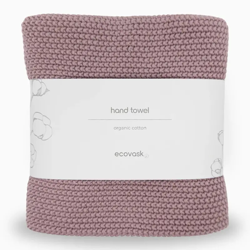 Ecovask Organic Cotton Hand Towel – Eco-Friendly, Soft & Absorbent 5