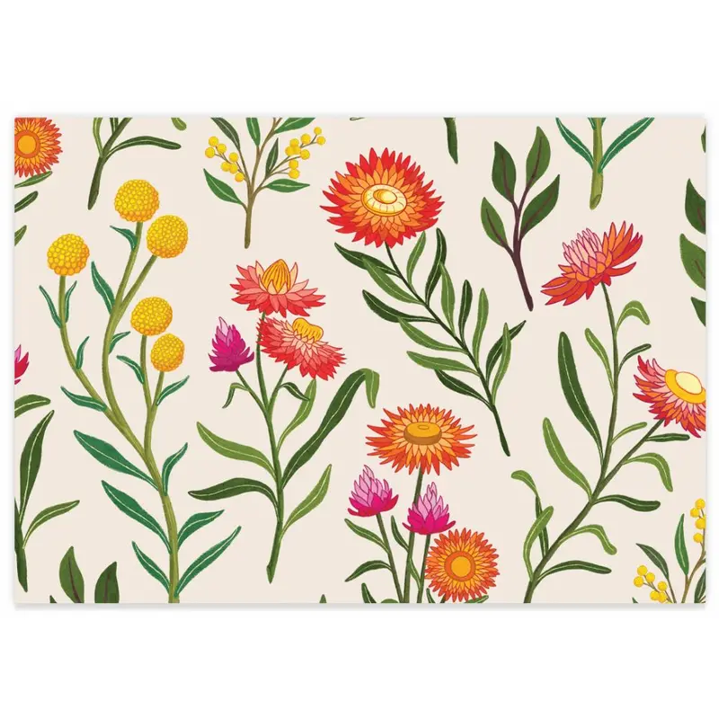 Everlasting Love Folded Wrapping Paper – Earth Greetings 1