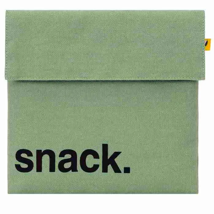 Fluf Flip Snack Sack – Sandwich-Sized Reusable Bag 3