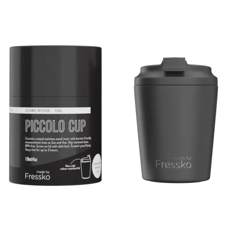 Fressko 4Oz Reusable Ceramic-Lined Mini Cup – Compact & Durable 1