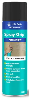 Fuller Permanent Adhesive Spray (500G Aerosol Can) 1
