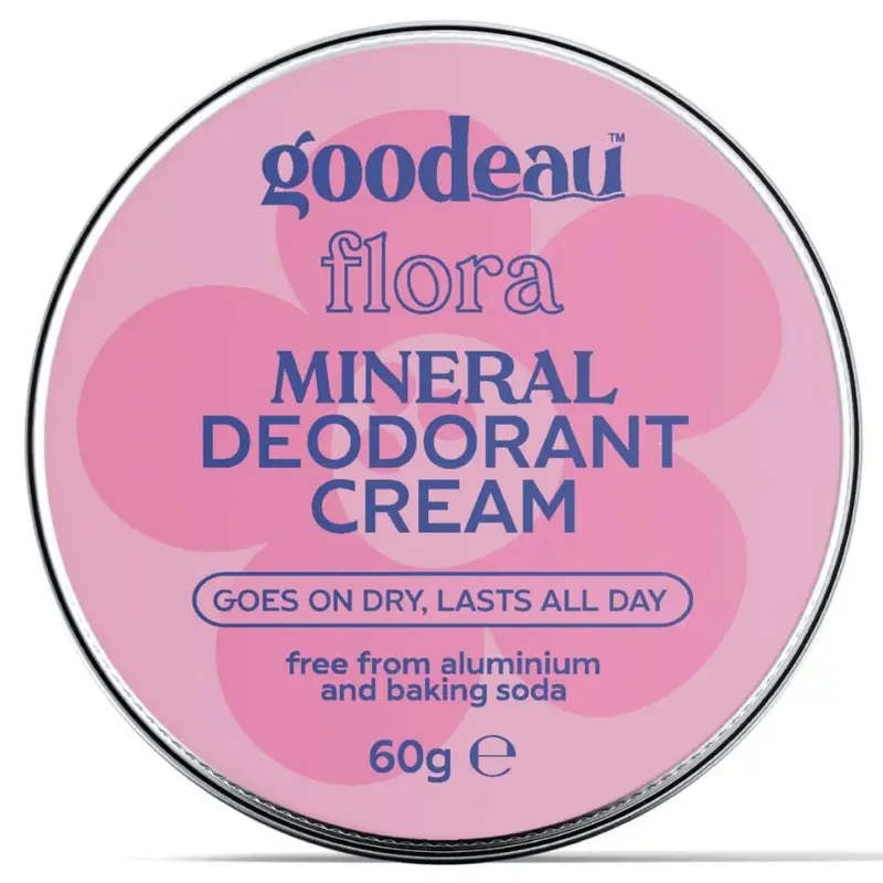 Goodeau Flora Deodorant Tin – 60G Plastic-Free, Botanical Freshness 1