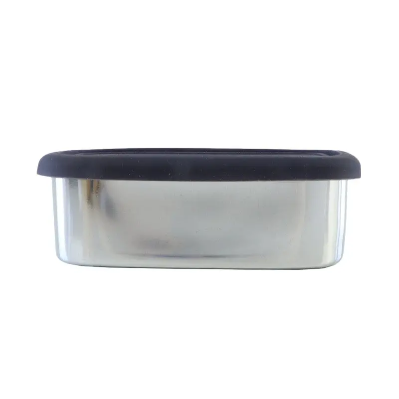 Green Essentials Compact Silicone-Lid Tin – Reusable Mini Storage Container 1