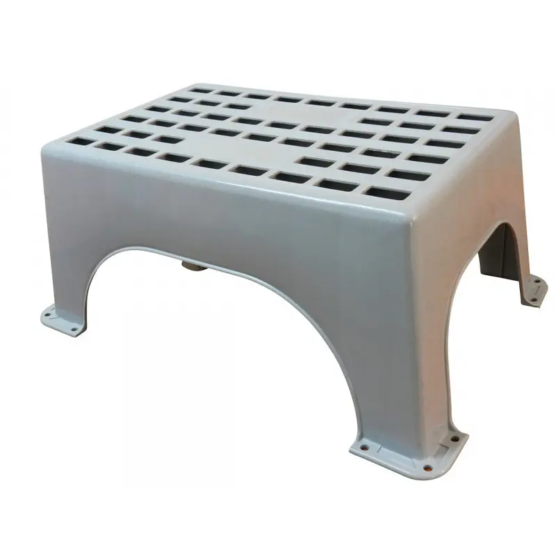 Heavy-Duty Fixed Plastic Step – 150 Kg Load Capacity Platform 1