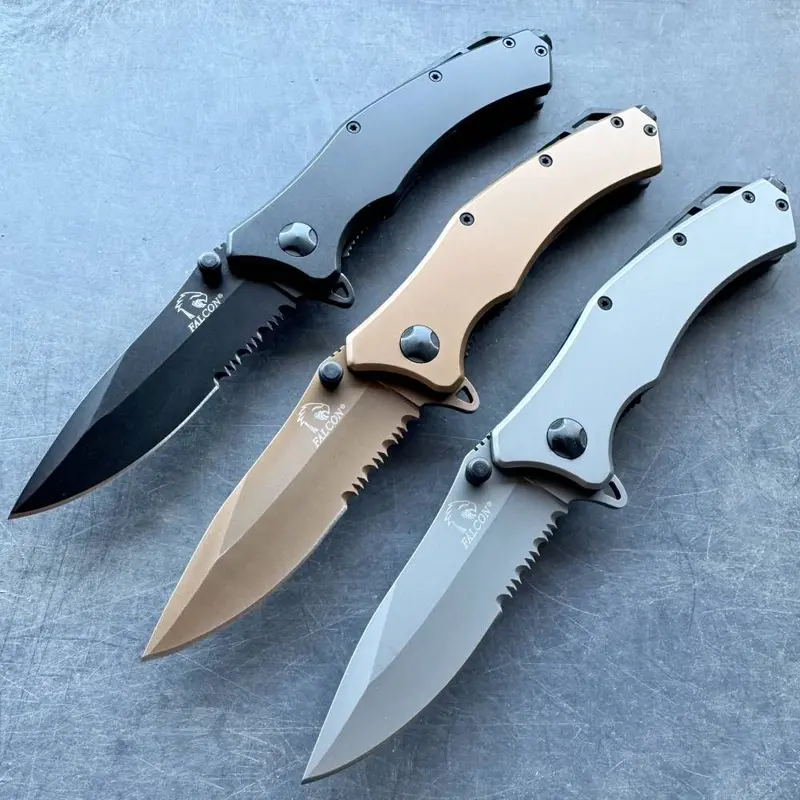 Heavy-Duty Tactical Spring-Assisted Opening Knife 1