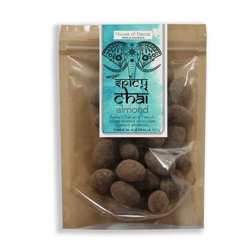 House Of Nestar Chai-Spiced Dark Chocolate Almonds (180G) 1