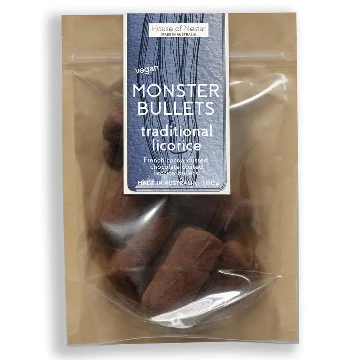 House Of Nestar Monster Vegan Cocoa-Dusted Licorice (200G) 1