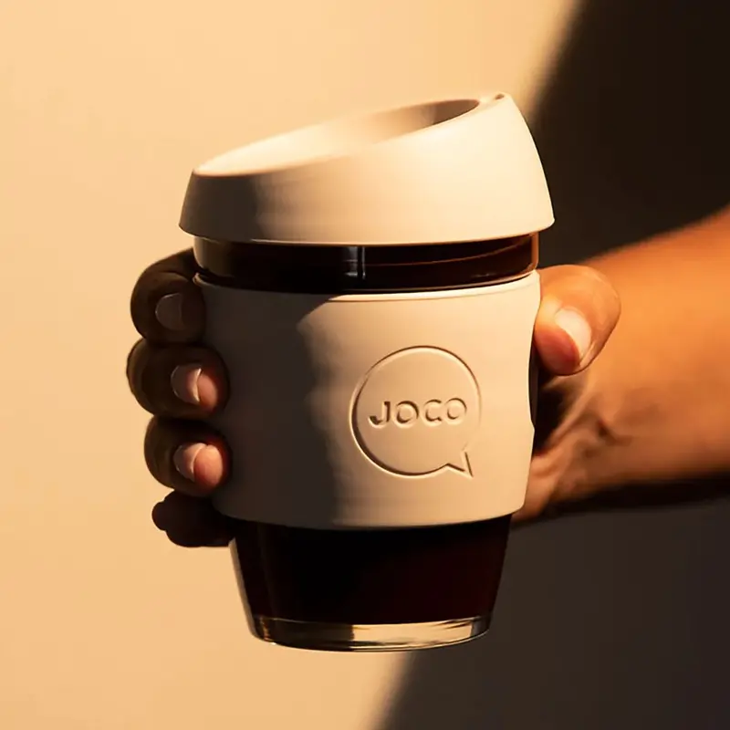Joco Glass Reusable Travel Cup – 350Ml (12Oz) 1