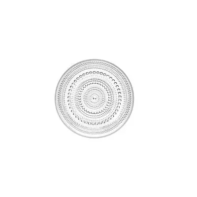 Kastehelmi Clear Glass Dessert Plate 1