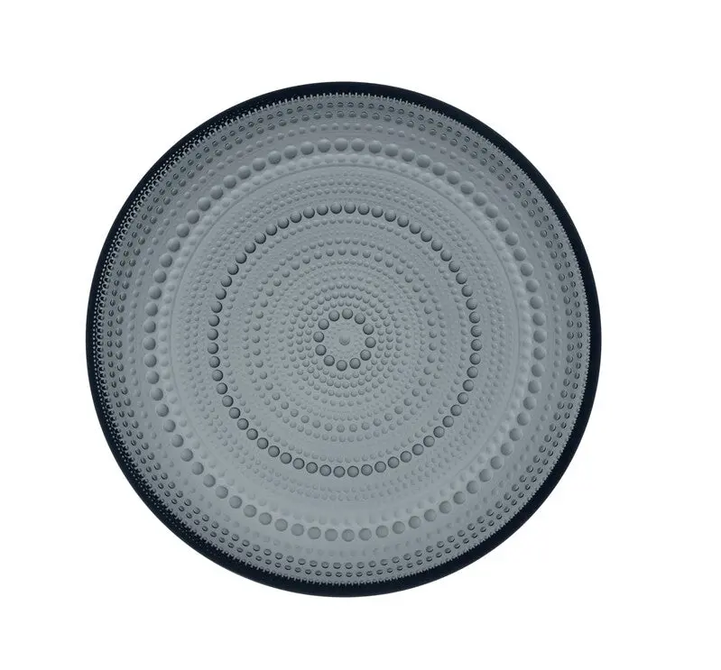 Kastehelmi Medium Plate In Discontinued Dark Grey 1
