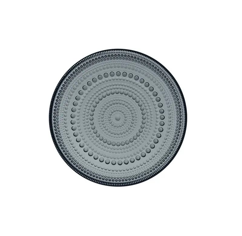 Kastehelmi Small Plate In Discontinued Dark Grey 1