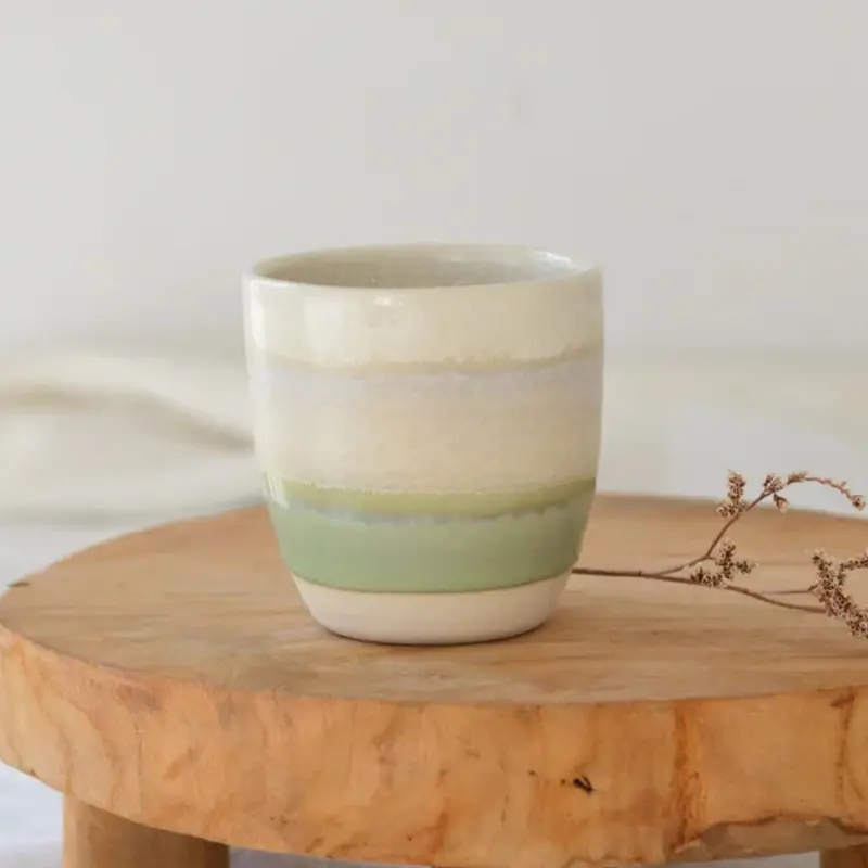 Kim Wallace Handcrafted Ceramic Mug – 8Oz Rockpool Design 1