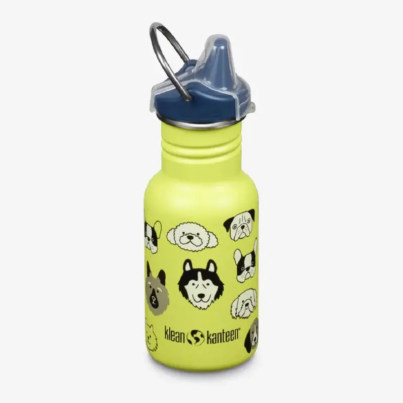 Klean Kanteen 12Oz Kid’S Classic Sippy Bottle – Bpa-Free Stainless Steel Sipper 1