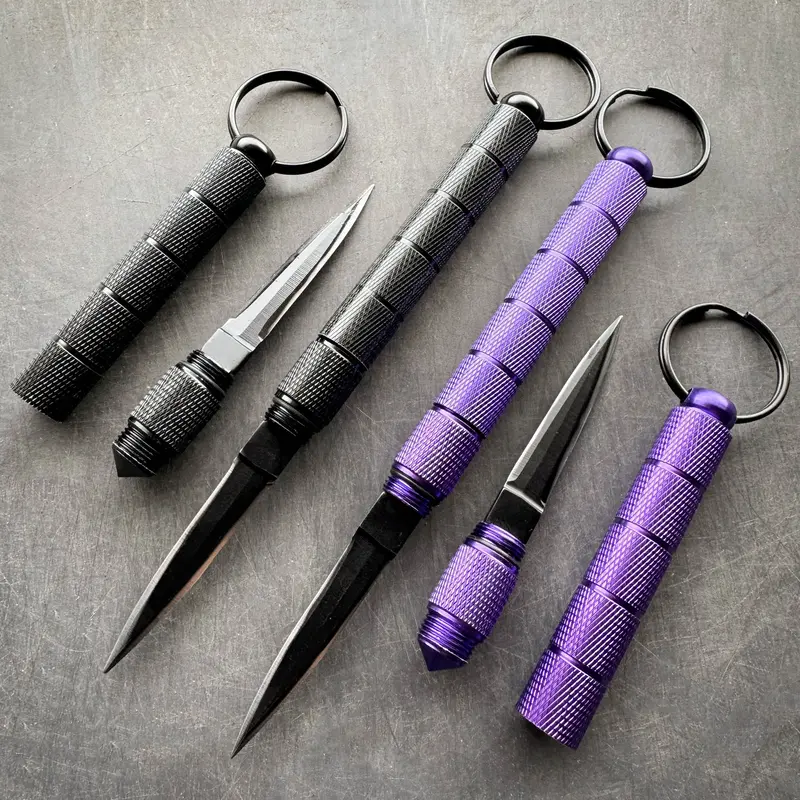 Kubotan Knife Keychain – Compact Self-Defense Utility Tool 1